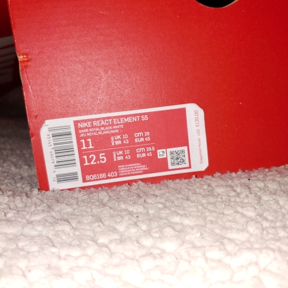 🚨🧨 EUC NIKE React Element 55 Sneakers - Picture 10 of 15